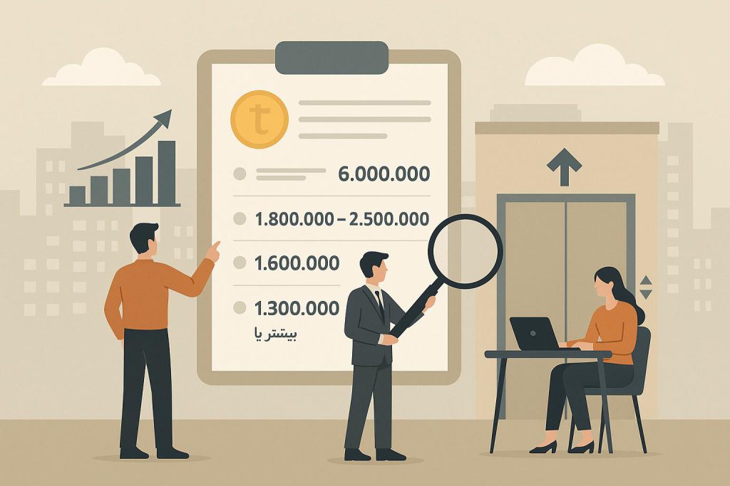 هزینه بازرسی استاندارد آسانسور